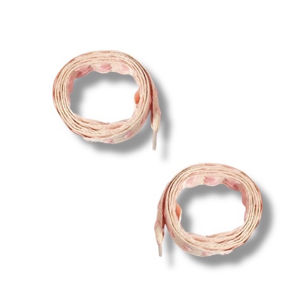 Heart Shoe Laces - Red and White - Picture 2 of 2